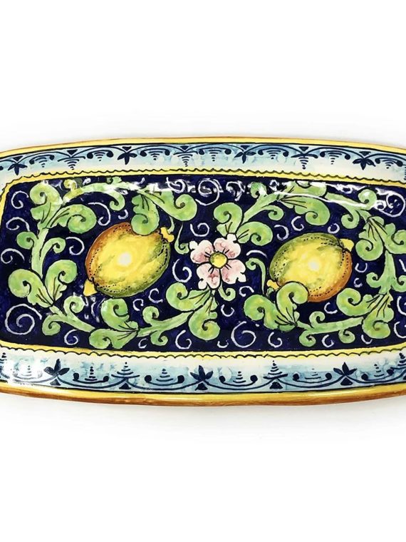 Vintage Ceramic Art Tray Plate A2